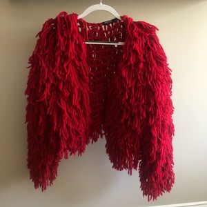 Red Nastygal sweater